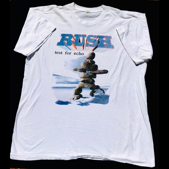 1996 RUSH test for echo concert tour T-shirt - Picture 1 of 5
